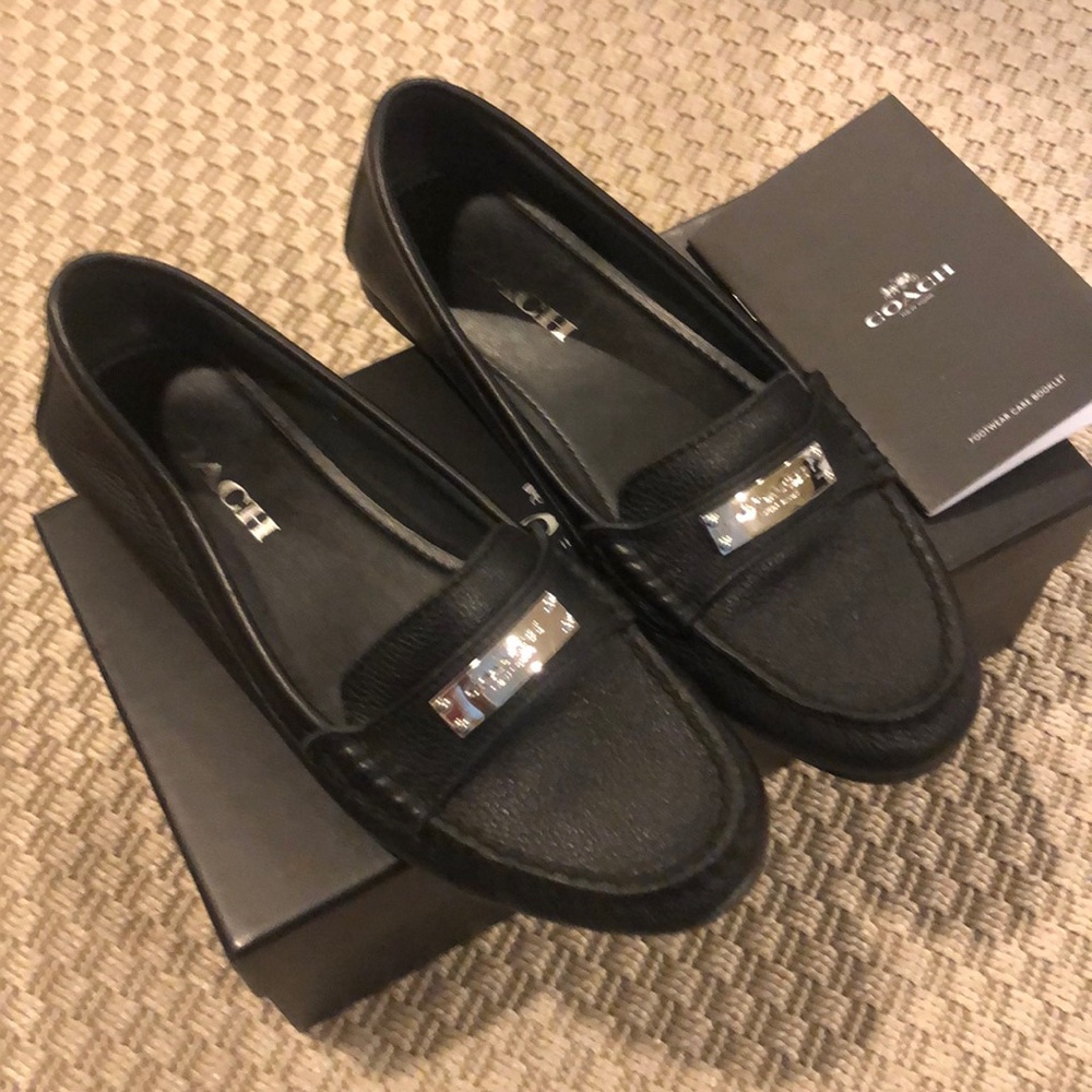 COACH Leather Loafers